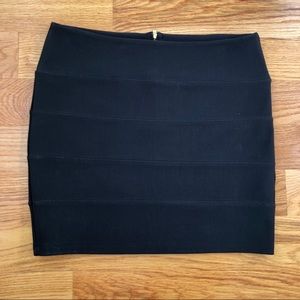Topshop black bodycon miniskirt Size 8